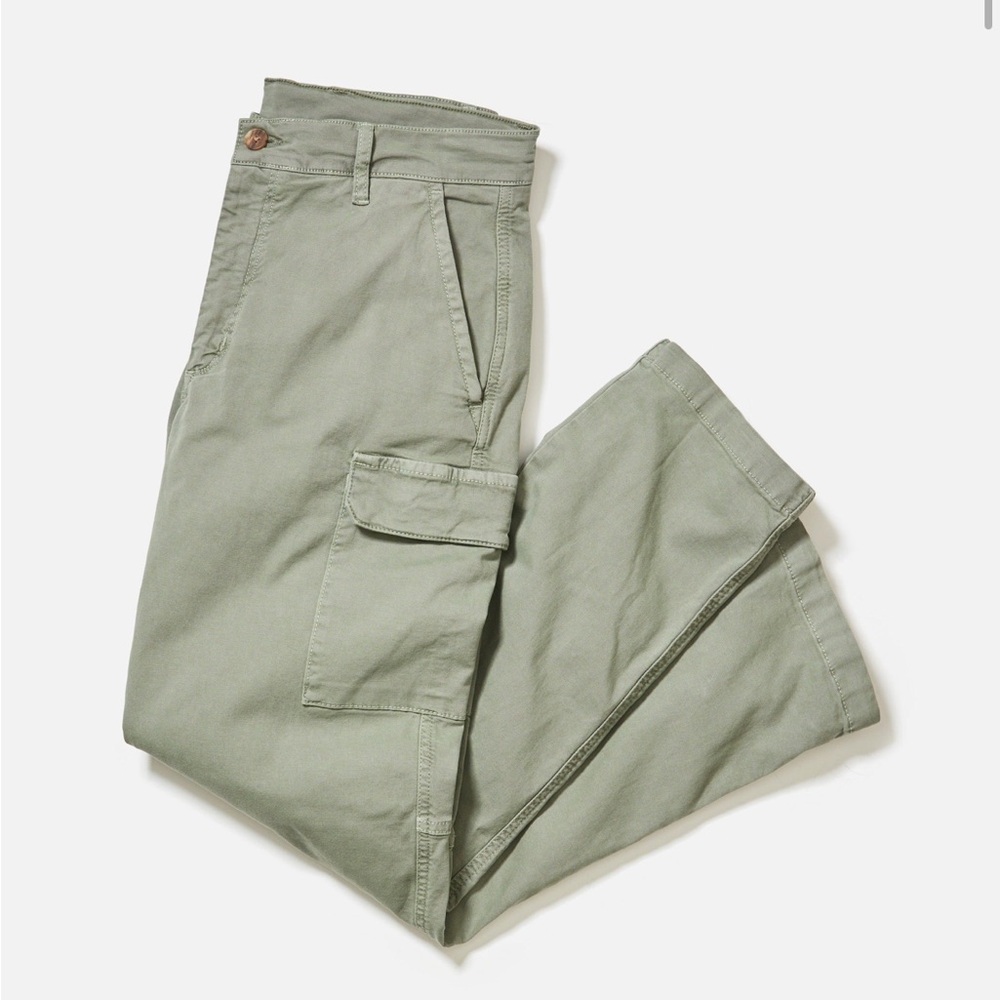 Marine Layer‎ Breyer Cargo Utility Pant Relaxed Fit Green Vetiver 34x32 NWT